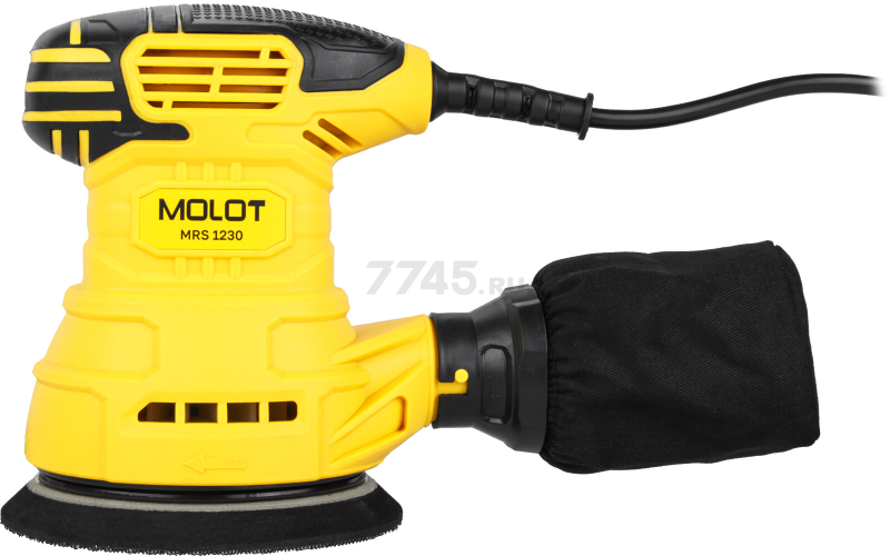 Шлифмашина эксцентриковая (орбитальная) MOLOT MRS 1230 (1335778) - Фото 10