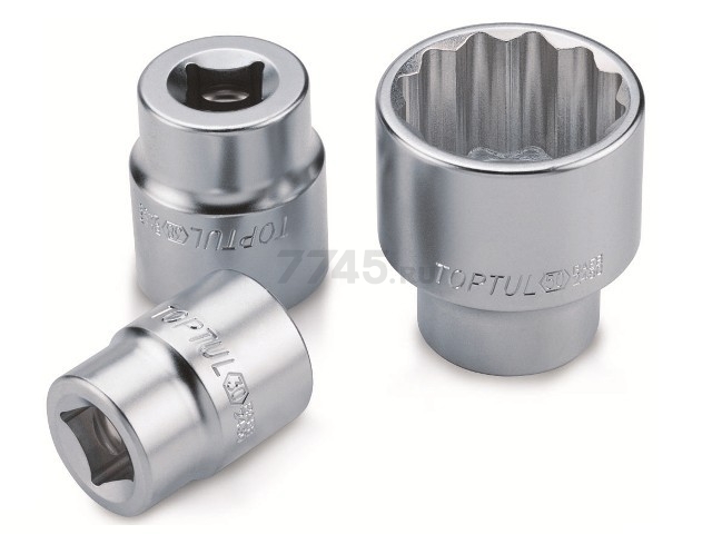 Головка 1/2" 21 мм 12 граней TOPTUL (BAEB1621)