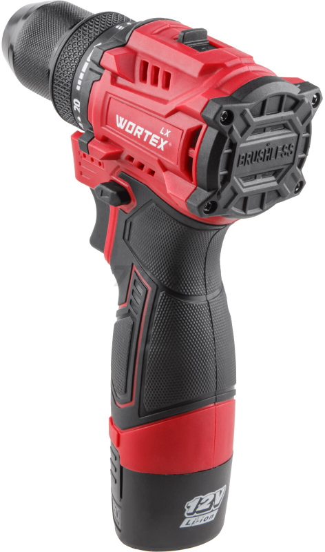 Дрель-шуруповерт аккумуляторная WORTEX LX BD 1220 DLi (1333699) - Фото 13