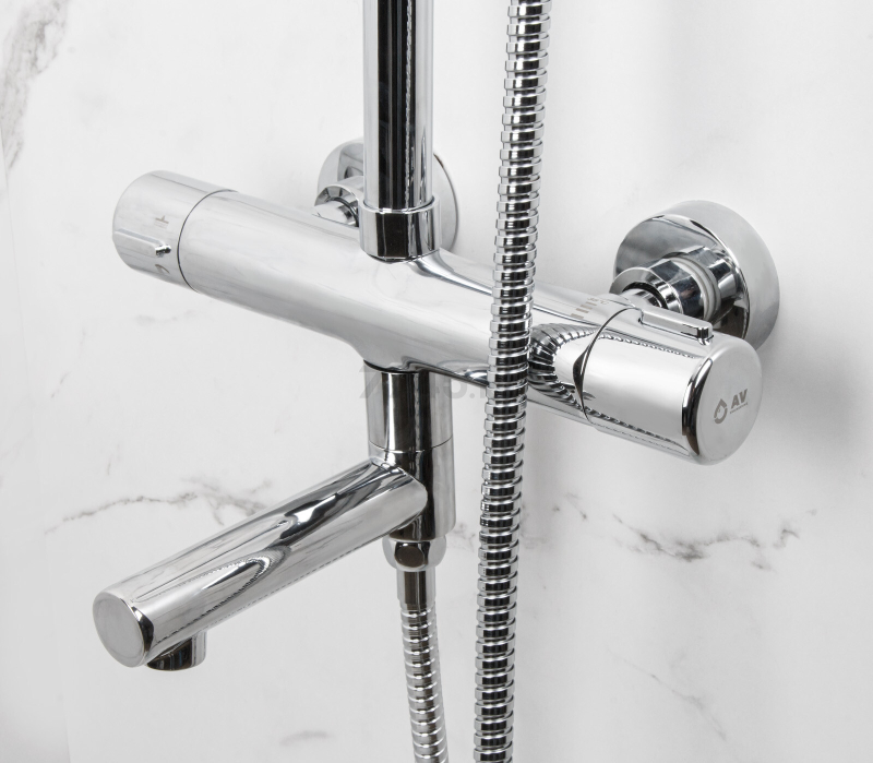 Душевая стойка AV ENGINEERING THS хром (AVTHS2-P42-725A) - Фото 4