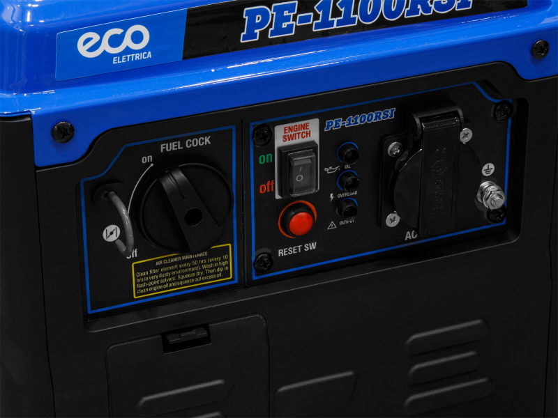 Генератор инверторный бензиновый ECO PE-1100RSI (EC1710-1) - Фото 5