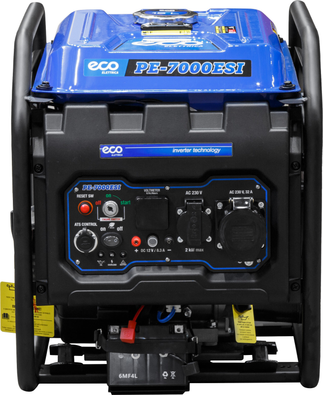 Генератор инверторный бензиновый ECO PE-7000ESI (EC1710-2) - Фото 10
