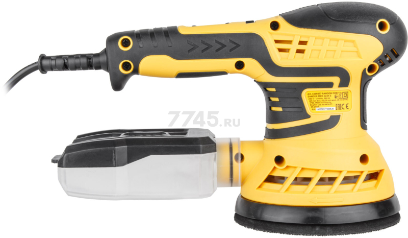 Шлифмашина эксцентриковая (орбитальная) MOLOT MRS 1245 E (1335577) - Фото 12