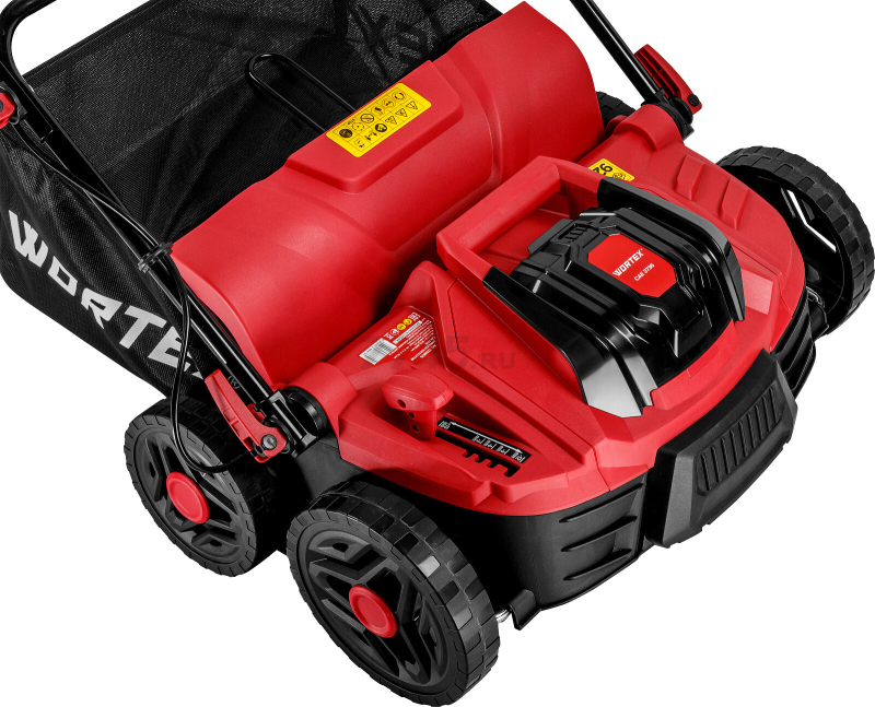 Аэратор-скарификатор для газона аккумуляторный WORTEX CAE 3736 ALL1 XLT SOLO (1334876) - Фото 14