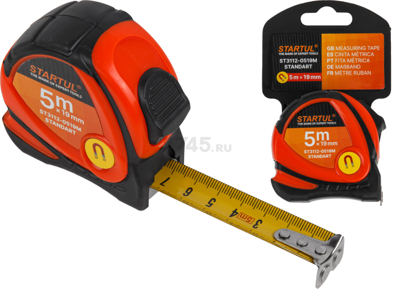 Рулетка 5 м STARTUL STANDART ST3112-0519M - Фото 4