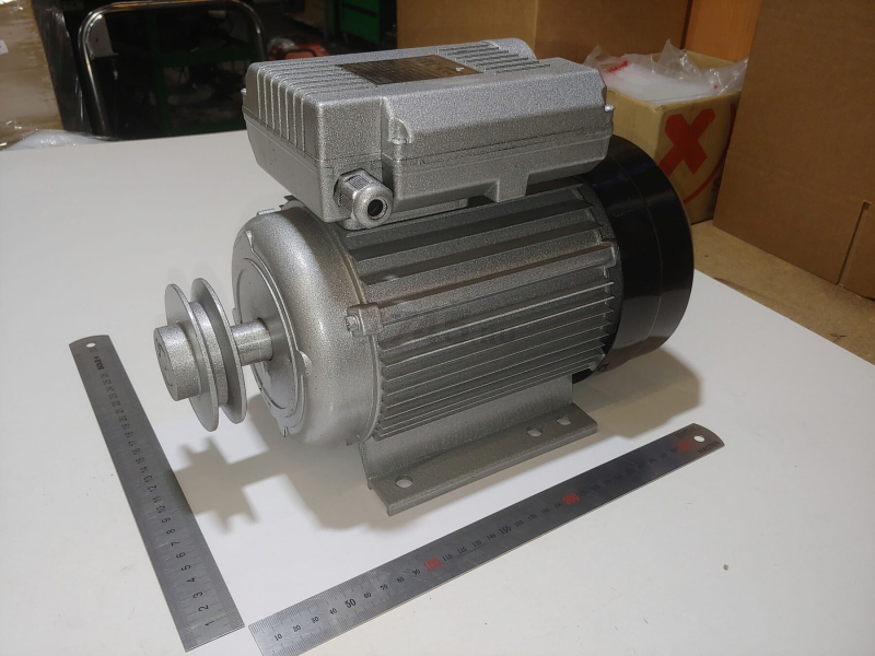 Электродвигатель для компрессора 2,2 кВт со шкивом ECO YL90L-2 (AE-1005-B1-13) - Фото 8