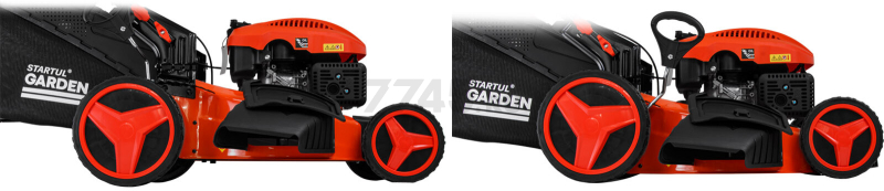 Газонокосилка бензиновая самоходная STARTUL Garden 51 SM (SG1016) - Фото 4