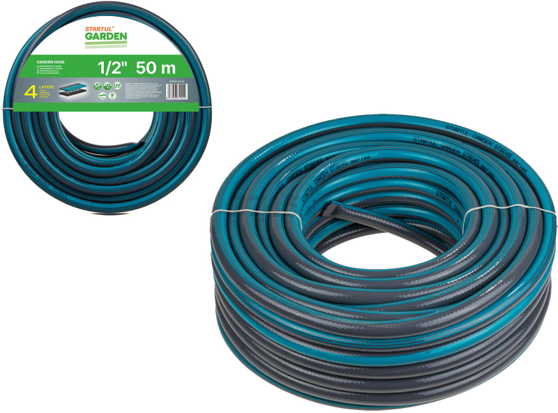 Шланг поливочный STARTUL Garden 1/2" 50 м (ST6045-1/2-50)