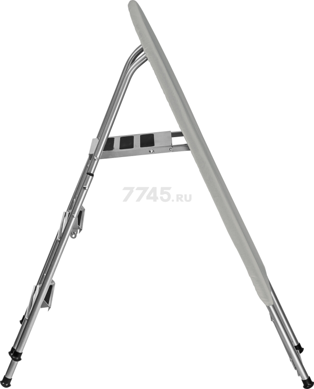 Доска гладильная-стремянка PERFECTO LINEA Ruby 1 125х34 см серый (42-142304) - Фото 6