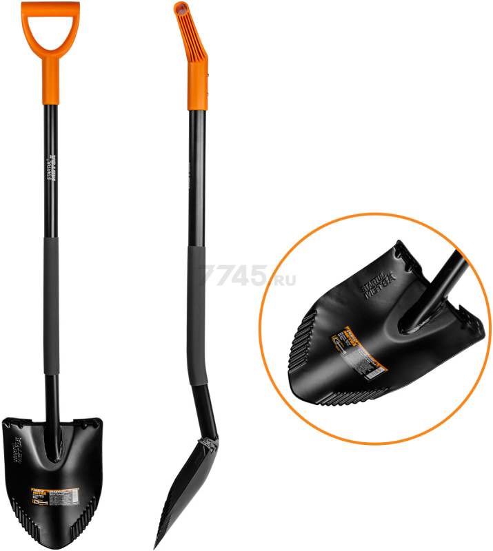 Лопата штыковая с зубьями STARTUL Metsa (ST6080-10) - Фото 6