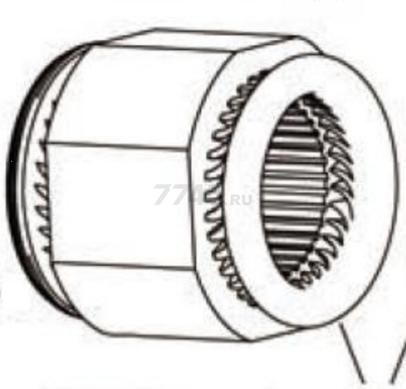 Статор для генератора Eco PE-8000ES, PE-8501S3 (PES-03009)
