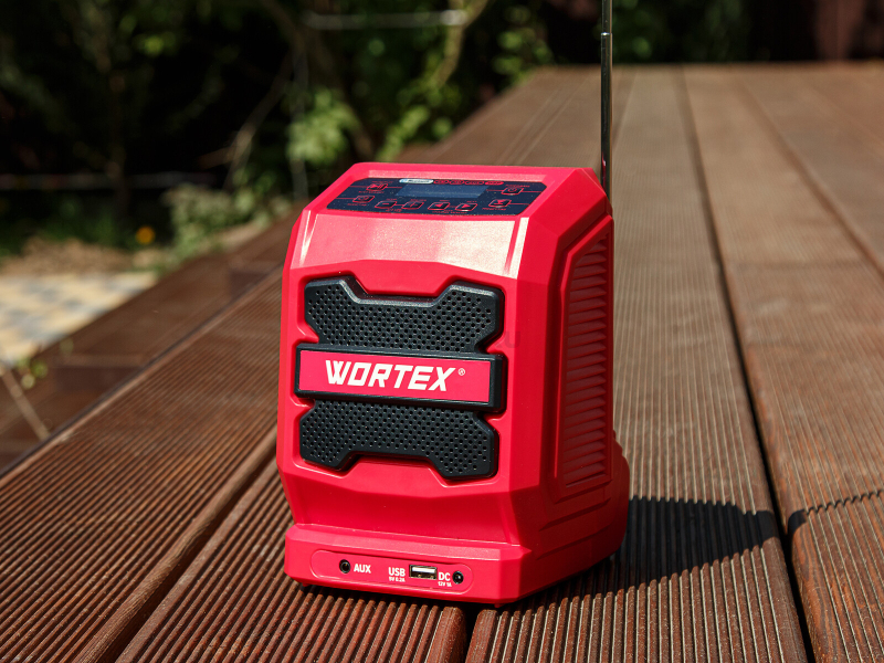 Радио аккумуляторное WORTEX CR 1803 ALL1 XLT SOLO (1334801) - Фото 11