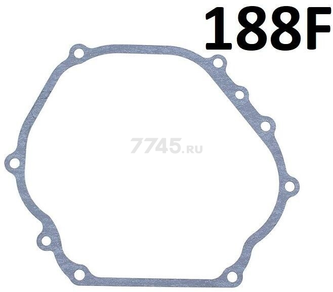 Прокладка крышки картера для двигателя 188F (FMS-01212) - Фото 2