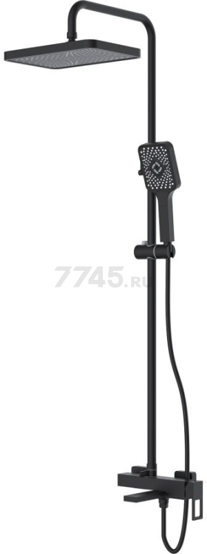Душевая стойка ECONOCE серия 810 черный (EC0812BL) - Фото 17