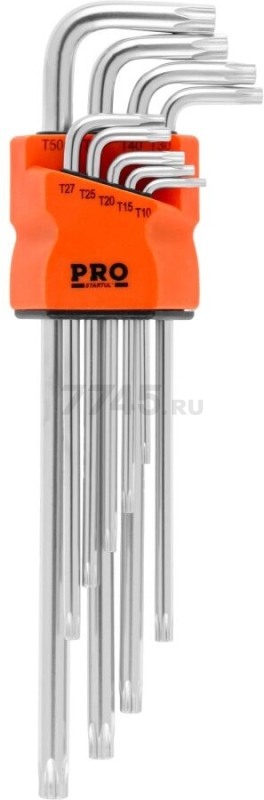 Набор ключей Torx T10-T50 экстрадлинных 9 предметов PRO STARTUL (PRO-87309)