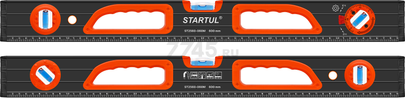 Уровень магнитный 600 мм STARTUL Profi (ST2560-060M)