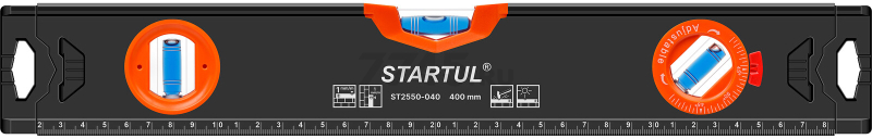 Уровень 400 мм STARTUL Profi (ST2550-040)