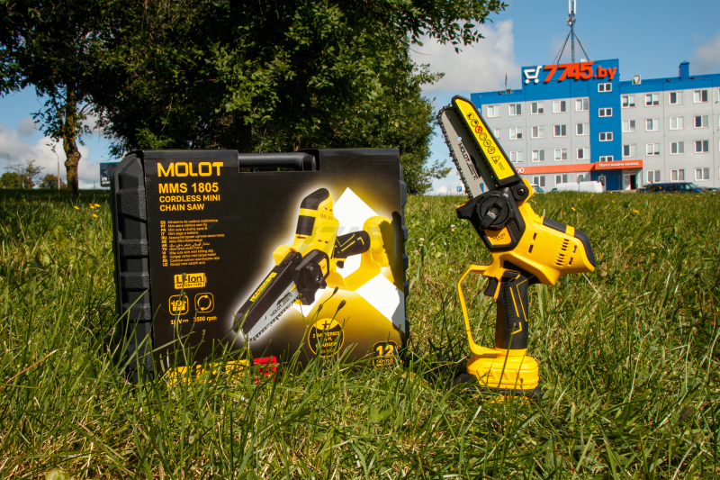 Пила цепная аккумуляторная MOLOT MMS 1805 XLT Lite SET (1334936) - Фото 6