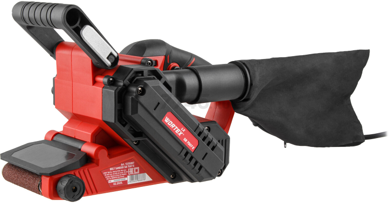 Шлифмашина ленточная WORTEX LX SB 7507 E (1335887) - Фото 7