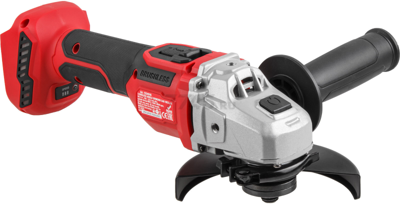 Шлифмашина угловая аккумуляторная WORTEX CAG 1812-2 E XLT SOLO (1334916) - Фото 11