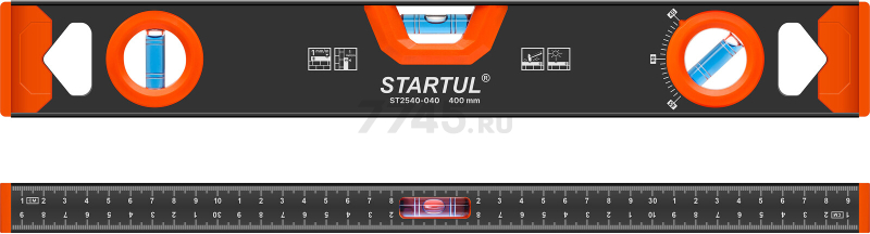 Уровень 400 мм STARTUL Master (ST2540-040) - Фото 2
