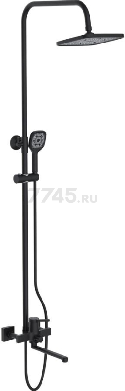 Душевая стойка ECONOCE D35 серия 730 черный (EC0734BL) - Фото 11