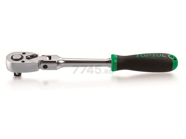 Трещотка с шарниром 1/2" 72 зуба 305 мм TOPTUL (CJHM1631)
