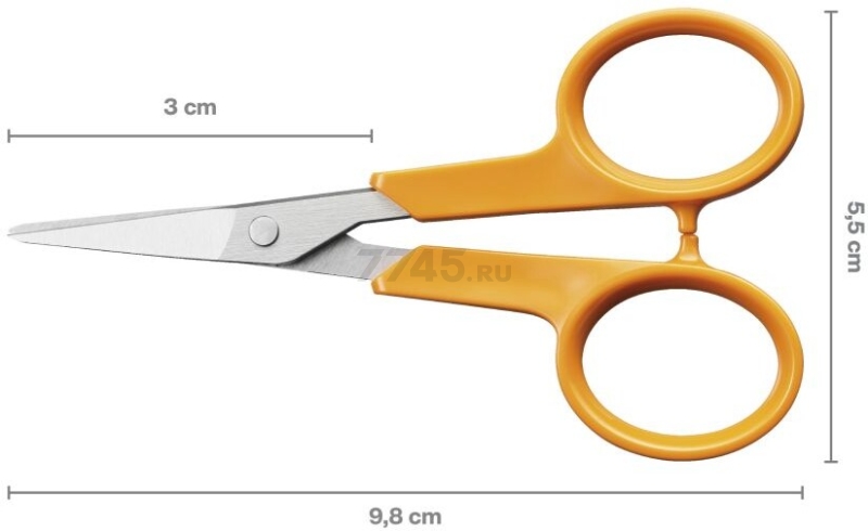 Ножницы маникюрные FISKARS Classic 10 см (1075060) - Фото 2