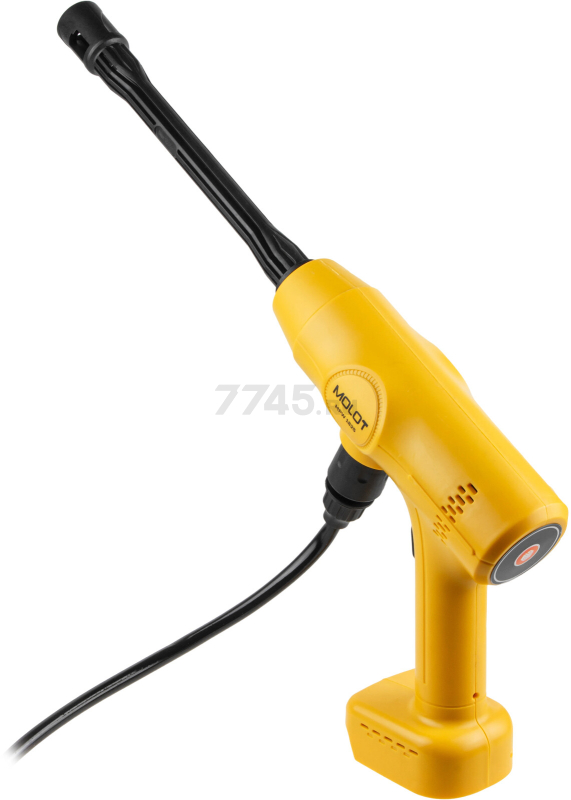 Мойка высокого давления (пистолет) аккумуляторная MOLOT MPW 1825 XLT Lite SET (2318011) - Фото 10
