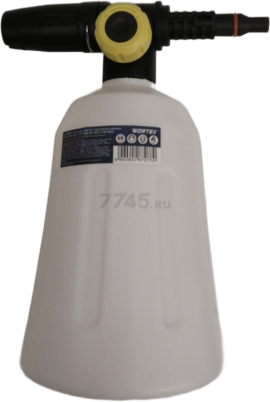 Пеногенератор для очистителей высокого давления WORTEX PW 1217-1, PW 1420, PW 1523-1, PW 1620 (2318077)