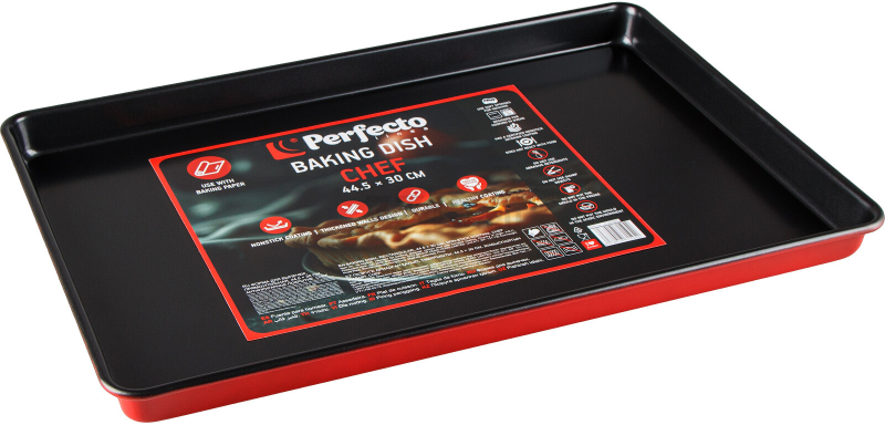 Форма для выпечки металлическая прямоугольная 44,5х30 см PERFECTO LINEA Chef (16-442925)
