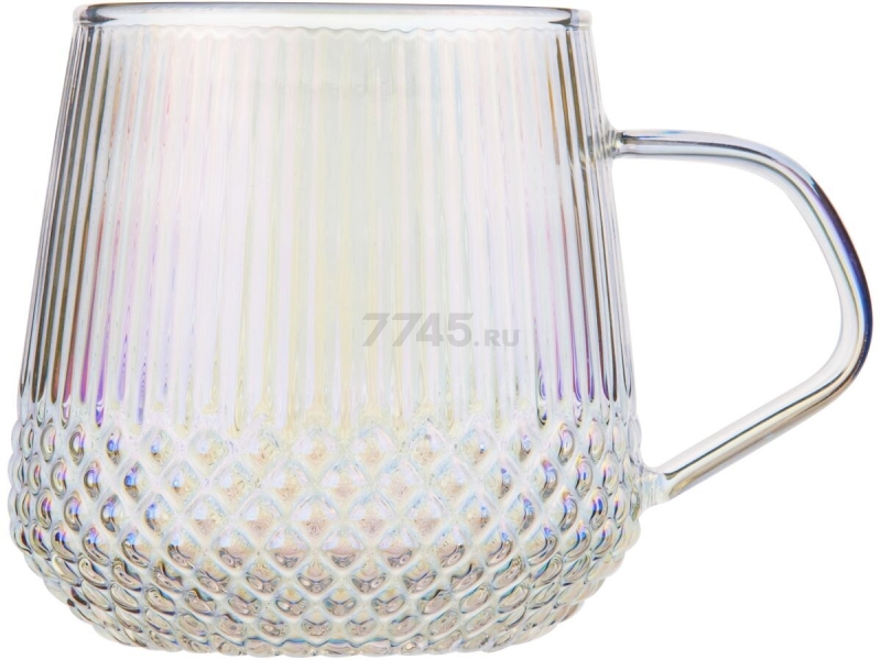 Кружка стеклянная PERFECTO LINEA Sonata Brilliant 400 мл (30-004003) - Фото 2