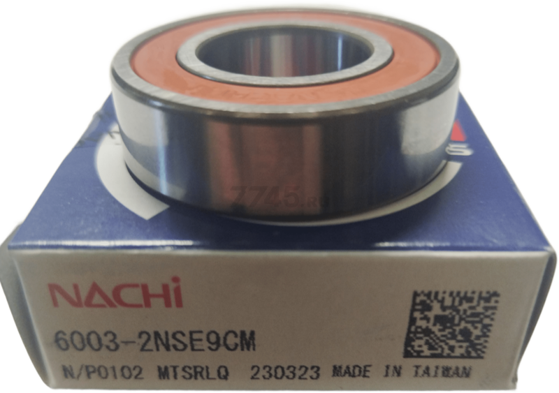 Подшипник шариковый NACHI 6003-2RS (180103) (00-00029936)