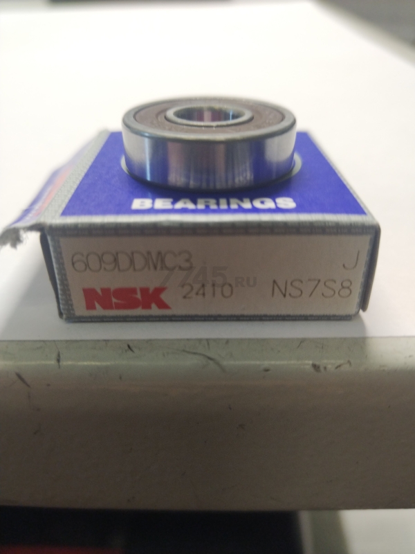 Подшипник шариковый NSK 609-2RS (180019) (00-00011363) - Фото 2