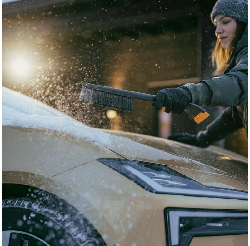 Щетка для снега со скребком FISKARS Solid 47 см (1078496) - Фото 11
