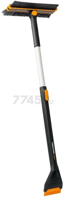 Щетка для снега со скребком телескопическая FISKARS X-series 96-121 см (1078492) - Фото 7