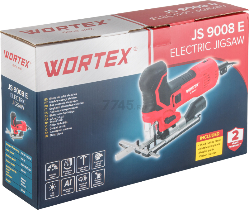 Электролобзик WORTEX JS 9008 E (1335988) - Фото 21