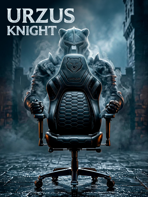 Кресло геймерское URZUS Knight Black(UR-7351147)