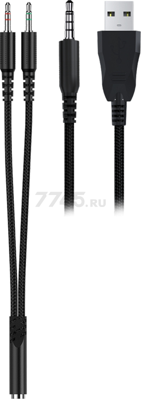 Наушники-гарнитура игровые URZUS UR-5524126 - Фото 10