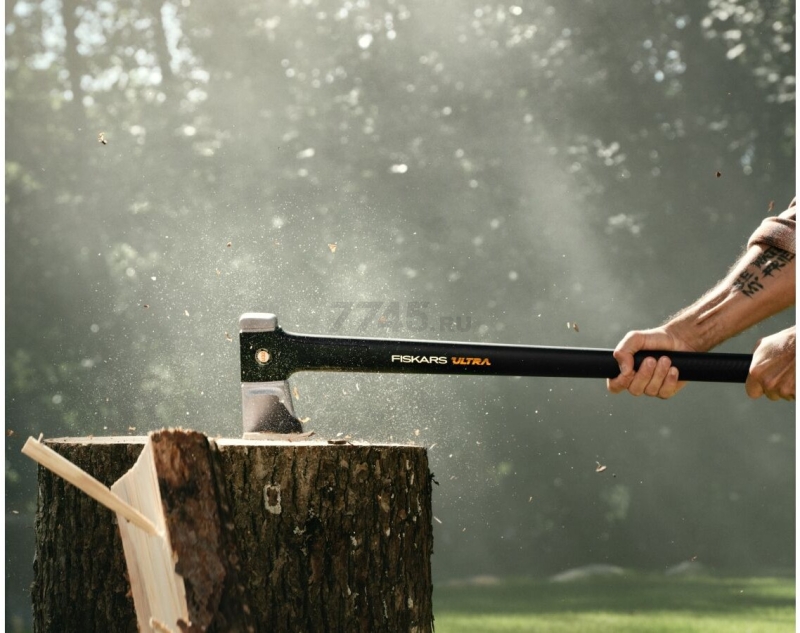 Топор-колун 2,35 кг FISKARS U32 Ultra (1082131) - Фото 9