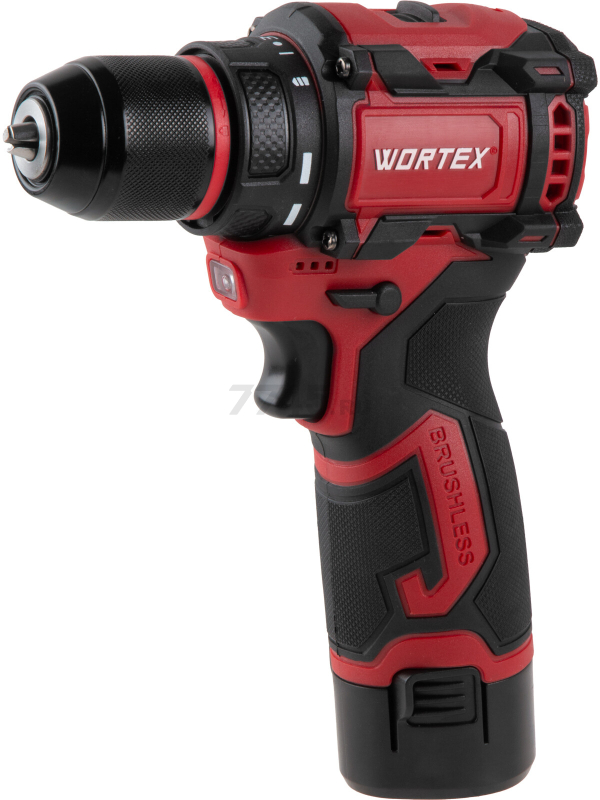 Дрель-шуруповерт аккумуляторная WORTEX BD 1213-1 Dli (2329019) - Фото 11