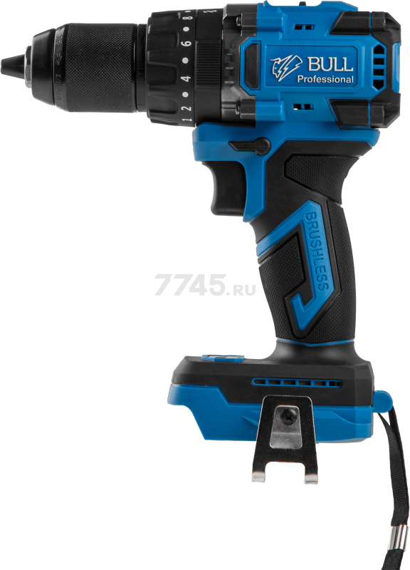 Дрель-шуруповерт аккумуляторная ударная BULL SR 1806 R-series XLTpro SOLO (2329058) - Фото 7