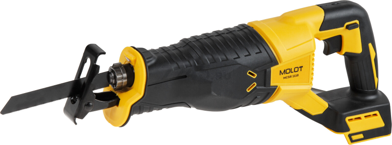 Пила сабельная аккумуляторная MOLOT MCSR 1118 XLT Lite SOLO (2318029) - Фото 9