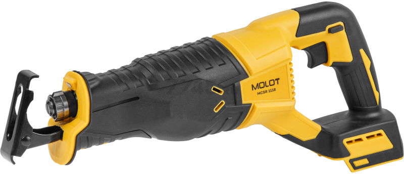 Пила сабельная аккумуляторная MOLOT MCSR 1118 XLT Lite SOLO (2318029) - Фото 7