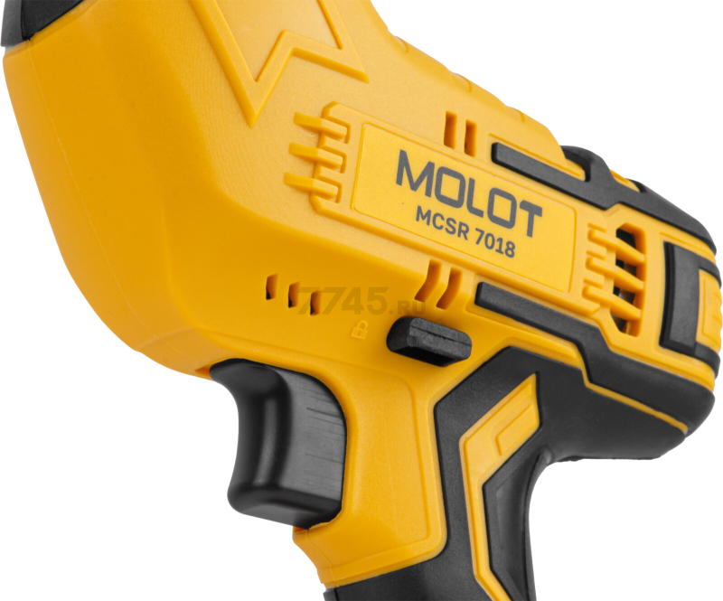 Пила сабельная аккумуляторная MOLOT MCSR 7018 XLT Lite SET (2318028) - Фото 10