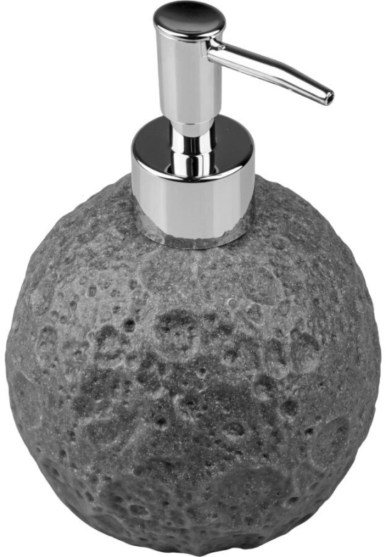 Дозатор для жидкого мыла PERFECTO LINEA MoonStone серый (35-384461) - Фото 9