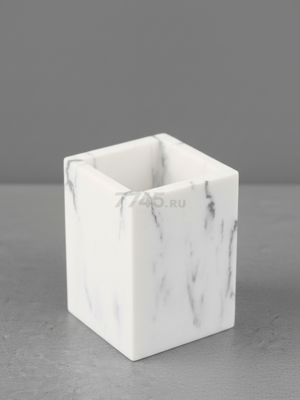 Набор аксессуаров для ванной комнаты PERFECTO LINEA Marble (35-000105) - Фото 4