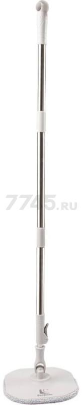 Умная швабра с отжимным ведром PERFECTO LINEA Mopex бело-серая (43-171331) - Фото 9