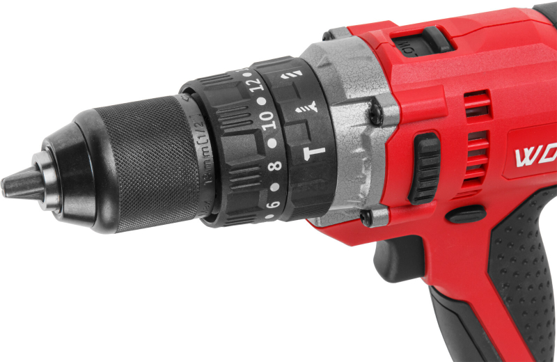 Дрель-шуруповерт сетевая ударная WORTEX DR 1323 D (2322091) - Фото 12