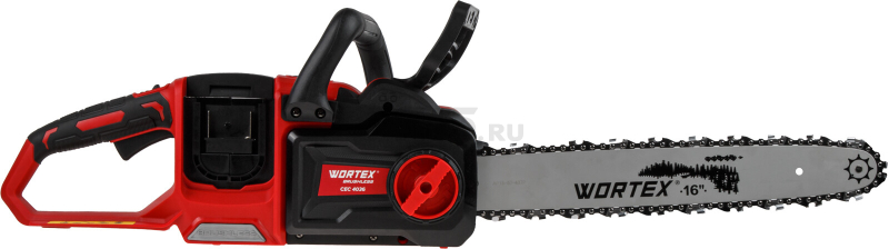 Пила цепная аккумуляторная WORTEX CEC 4036 XLT SOLO (2333069) - Фото 19